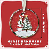 Snowman Ornaments - Snowman Christmas Ornament 2025 - Winter Holiday O