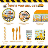 Construction Birthday Party Supplies 207 Pcs Dump Truck Party
