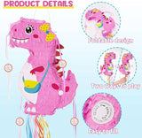 Foldable Dinosaur Piñata Pull String Dinosaur Birthday Party