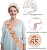 65th Birthday Decorations for Women 32PCS 65th Birthday Party