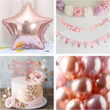 21st Birthday Decorations for Her Retro Pink Nude Number 21 Balloon
