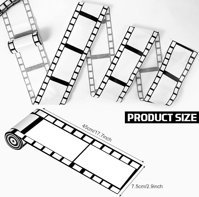 12 Pcs Movie Night Party Decorations Set Includes 11 Pcs Red Carpet