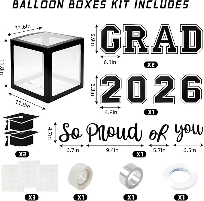 Graduation Decorations 2026 Graduation Party Decorations Set of 4