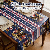 OHOME 4th of July Decorations - 250th Anniversary Patriotic American