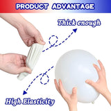Red White and Blue Latex Balloons 100 Pack for 4th of July