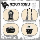Halloween Decorations 6PCS Tiered Tray Decor Cute Tabletop Halloween
