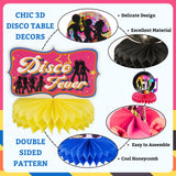 70s Disco Table Centerpieces for 1970s Disco Fever Party Decorations