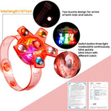 24 Pack LED Fidget Spinner Bracelets - Glow in The Dark Party Favors