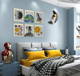 CHDITB Space Exploration Canvas Wall Art, Solar System Wall Decor, Set