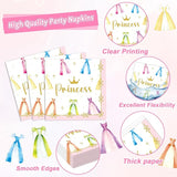96Pcs Princess Birthday Party Decorations Princess Themed Tableware