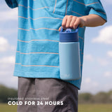 Simple Modern Kids Summit Water Bottle with Straw Lid | 18oz Stainless