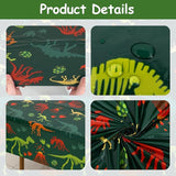 3 Pieces Dinosaur Birthday Decorations Party Tablecloth Dinosaur
