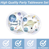 96 PCS First Trip Around The Sun Birthday Party Decorations Outer