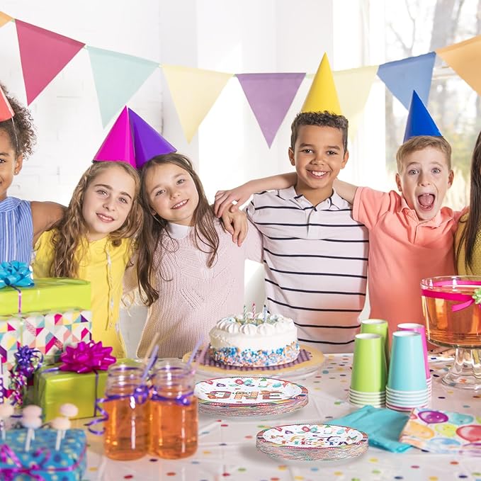 96Pcs First Fiesta Birthday Decorations Mexican Fiesta 1st Birthday