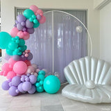 Mermaid Balloon Arch Kit 120pcs Blue Purple Balloon Garland Arch Kit