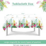 121 PCS Luau Hawaiian Party Decorations Aloha Tropical Party