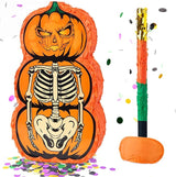 Halloween Skull Piñata Pumpkin Skull Piñata Halloween Wicked Pumpkin