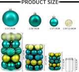 XmasExp 60mm/2.36" Christmas Ball Ornaments Shatterproof Christmas #3