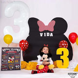 Large, Number 3 Balloon White - 40 Inch | Foil 3 Balloon Number for