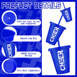 Domensi 20 Pcs Cheer Cup Gift Bulk for Team 16 oz Plastic Ballet Dance