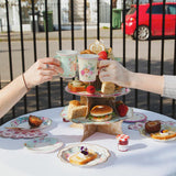 Talking Tables 50pcs Floral Tea Party Decorations - Disposable Paper
