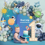 167pcs Space Balloons Arch Kit - Outer Space Party Decorations with