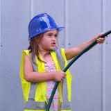 Sumind 48 Packs Construction Party Hats Kids Plastic Worker Helmet