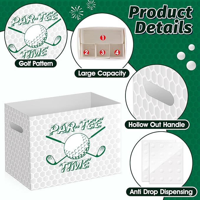 2PCS Golf Utensil Holder Paper Utensil Caddy for Golf Party