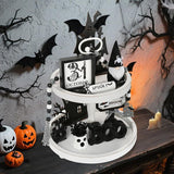 Halloween Decorations 8PCS Tiered Tray Decor Cute Tabletop Halloween