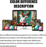 Easter Banner Polyester 43x70.86 Inches Banner Easter for Small
