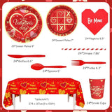 Valentine's Day Party Supplies Red Heart Love
