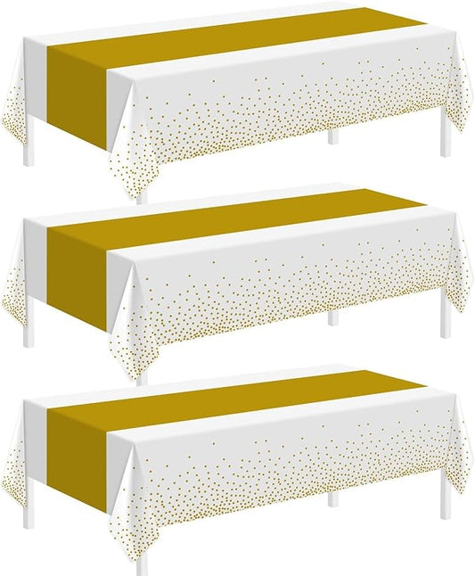 Childom 3 Pack Graduation Tablecloth,Graduation Decorations Class of #