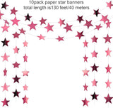 Patelai Glitter Star Garland Banner 2026 Graduation Decor 130 Feet #24