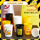 24 Pcs Construction Party Favors 16oz Construction Cups Thick