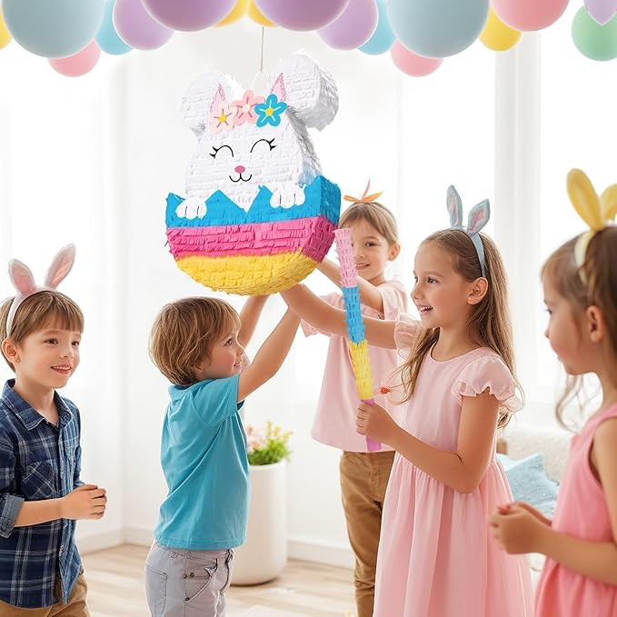 Easter Bunny Piñata Easter Rabbit Piñata Spring Pinata with