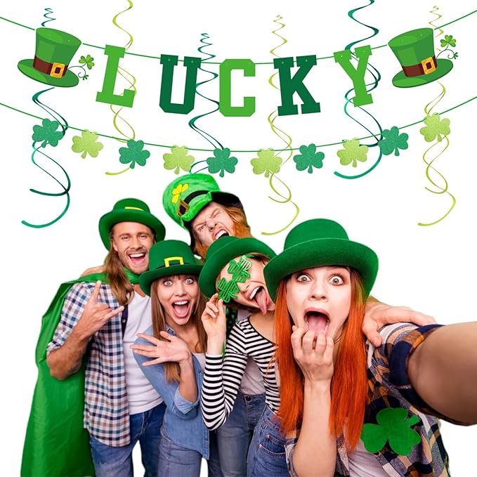 St Patricks Day Decorations Saint Patrick's Party Decor 22pcs Lucky