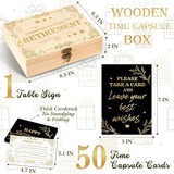 52 Pcs Happy Retirement Party Card Box Retiree Party Decor Happy