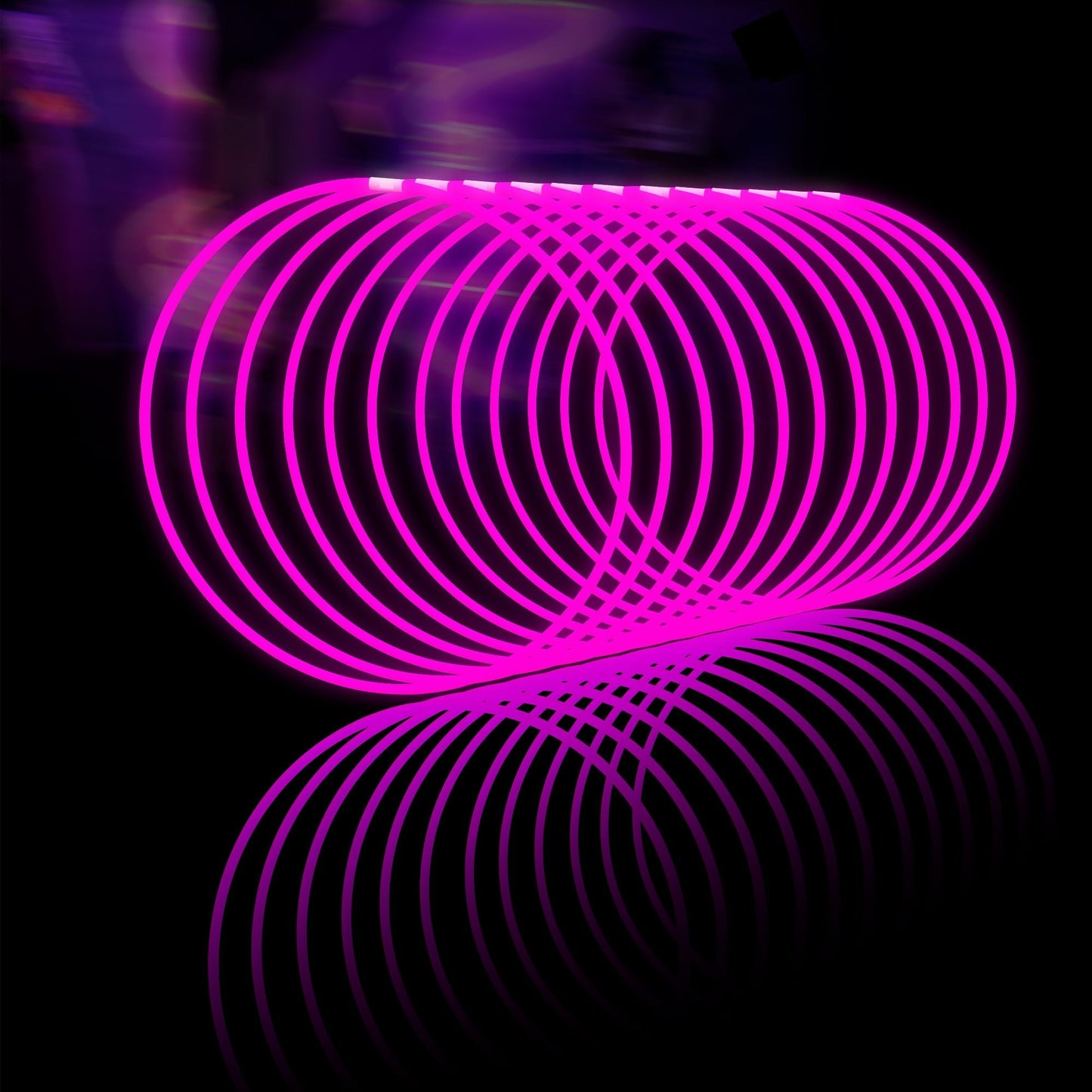 Glow Fever Glow Sticks Bulk 100ct 22'' Glow Necklaces with Connectors,