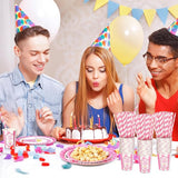 180 Pcs Pink Movie Night Party Supplies Happy Birthday Theme