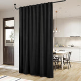 Halloween Decoration Velvet Curtains Retro Aesthetic Fullness Window