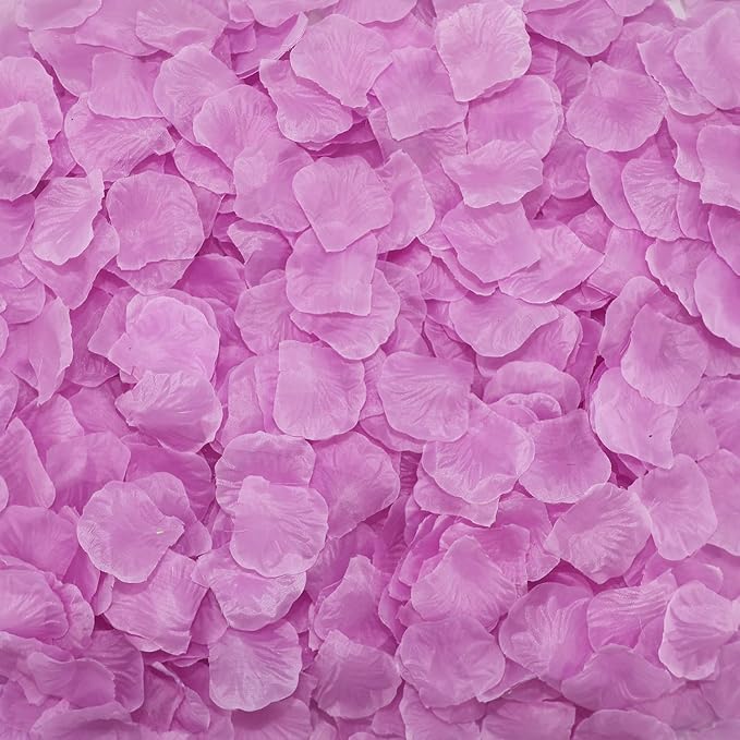 CODE FLORIST 1100 PCS Silk Rose Petals for Valentine's Day,Fake Rose #