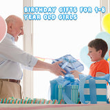 inhand Blue Glow in The Dark Blanket Space Toys Birthday Gifts for