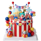 Knana 27Pcs Circus Cake Toppers Circus Cake Decorations Circus Theme