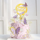 30 PCS Mini Balls Cake Topper DIY Cake Insert Topper Acrylic Cake