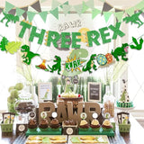 Three Rex Birthday Party Decoration Boy Dinosaur 3rd Birthday