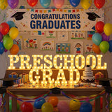 13 Pcs Preschool Graduation Decorations Preschool Grad Letter LED