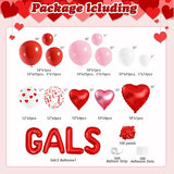 Galentines Day Balloon Arch Kit Galentines Day Party Decorations