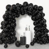 Amandir 153 Pcs Black Balloons Arch Garland Kit, Different Sizes 18