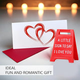 Mini Sign Valentine's Decoration Anniversary Present - Premium