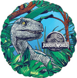 Jurassic Dinosaur World 6th Birthday Party Supplies Foil Balloon